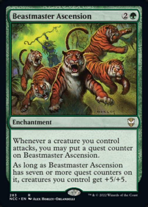 Beastmaster Ascension [Streets of New Capenna Commander]