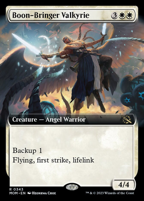 Boon-Bringer Valkyrie (Extended Art) [March of the Machine]