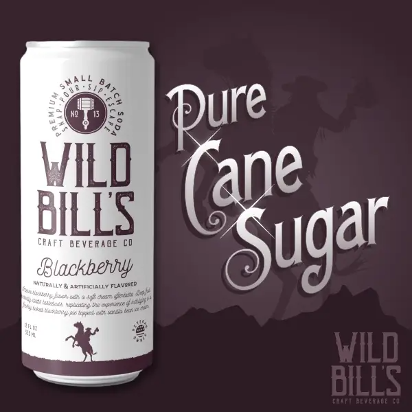 Wild Bill's Soda - Blackberry