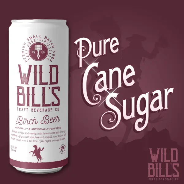 Wild Bill's Soda - Birch Beer