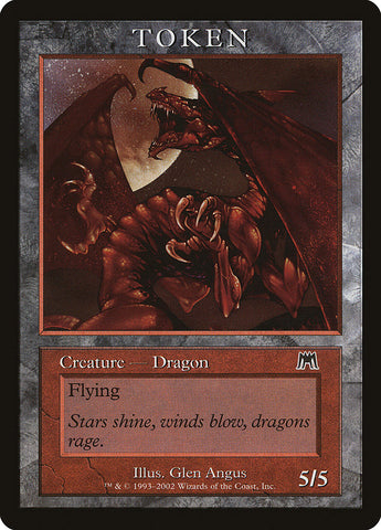 Dragon Token [Magic Player Rewards 2002]