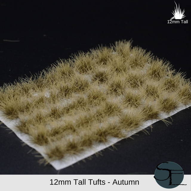 Shadow's Edge Tufts - 12mm XL Self-Adhesive Tufts: Autumn