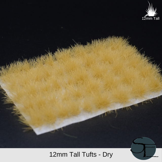 Shadow's Edge Tufts - 12mm XL Self-Adhesive Tufts: Dry