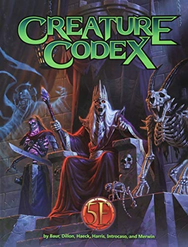 D&D 5th Edition Book: Creature Codex