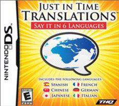 Just In Time Translations - Nintendo DS