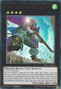 Castel, the Skyblaster Musketeer [DUDE-EN018] Ultra Rare