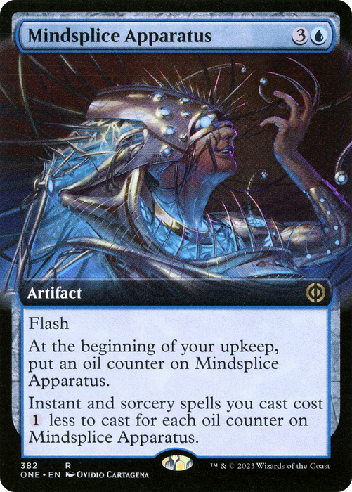 Mindsplice Apparatus (Extended Art) [Phyrexia: All Will Be One]