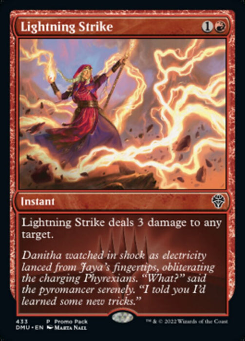 Lightning Strike (Promo Pack) [Dominaria United Promos]