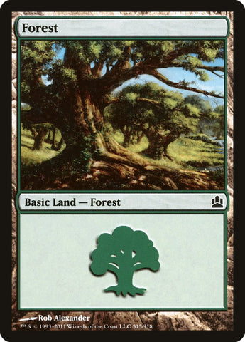 Forest (315) [Commander 2011]