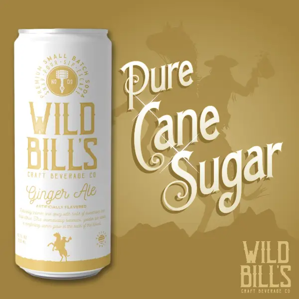 Wild Bill's Soda - Ginger Ale