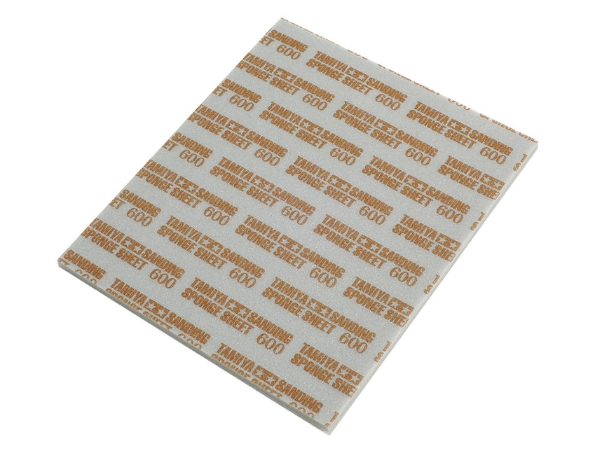 Tamiya Supplies - Sanding Sponge Sheet (600)