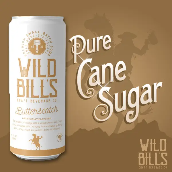 Wild Bill's Soda - Butterscotch