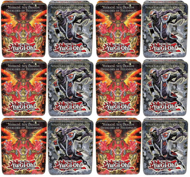 Collector's Tin Display (Hieratic Sun Dragon Overlord of Heliopolis & Ninja Grandmaster Hanzo)