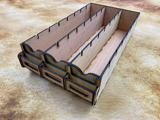 Laser Cut - 18" 3 Row Card Drawer (Toploader)