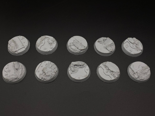 Shadow's Edge Scenic Resin Bases -28mm Void Station