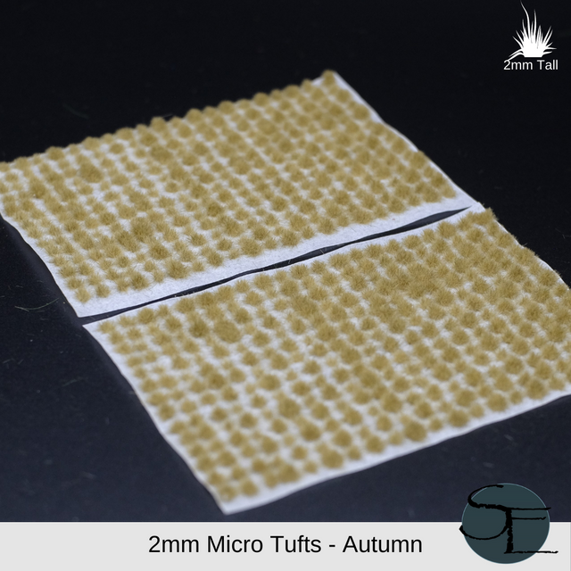 Shadow's Edge Tufts - 2mm Micro Self-Adhesive Tufts: Autumn