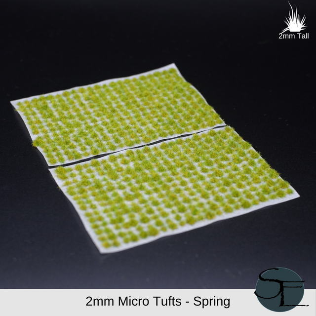 Shadow's Edge Tufts - 2mm Micro Self-Adhesive Tufts: Spring