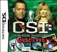 CSI: Crime Scene Investigation Unsolved - Nintendo DS