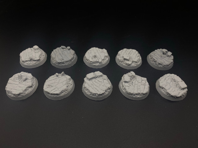 Shadow's Edge Scenic Resin Bases - 32mm Druidic Realms