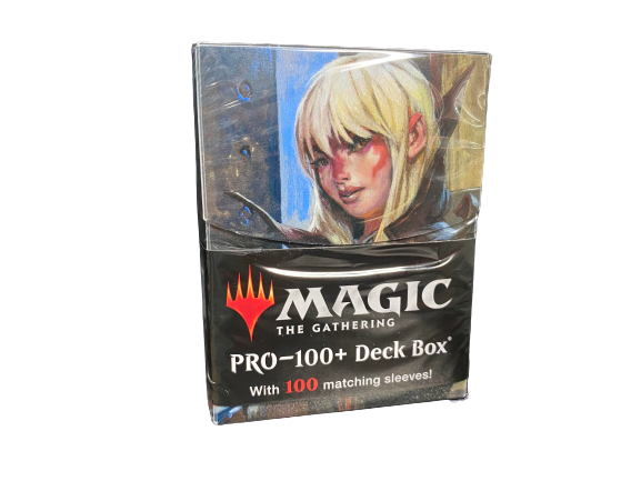 Ultra PRO: Deck Box - PRO 100+ with 100ct Sleeves (Commander 2020 - Trynn, Champion of Freedom)