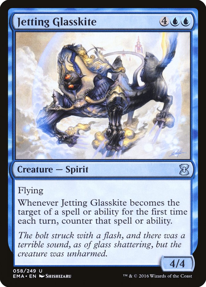 Jetting Glasskite [Eternal Masters]