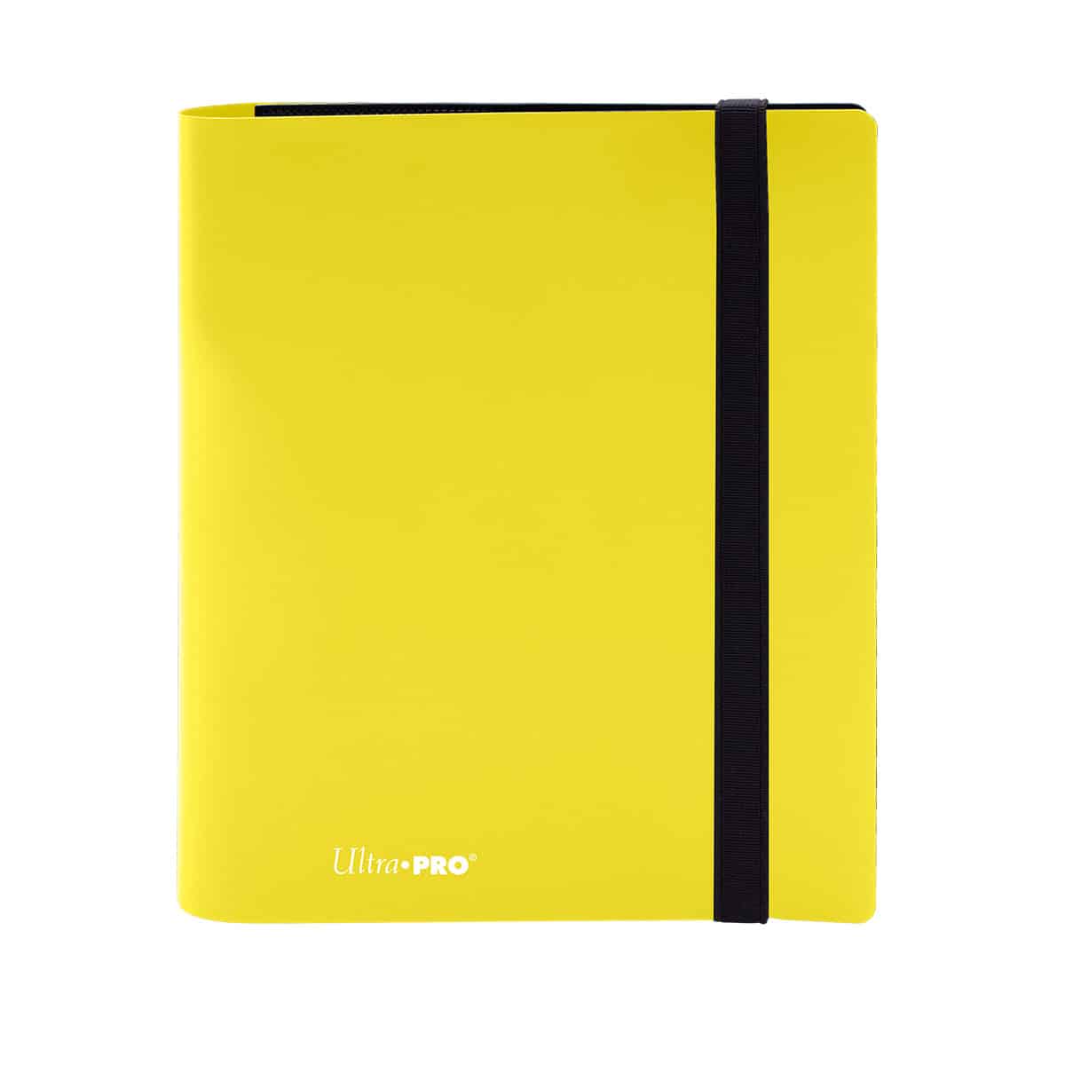 Lemon Yellow - Ultra Pro 4-Pocket Eclipse Card Binder