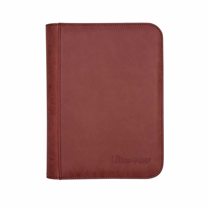 Ruby - Ultra Pro 4-Pocket Suede Collection Card Binder