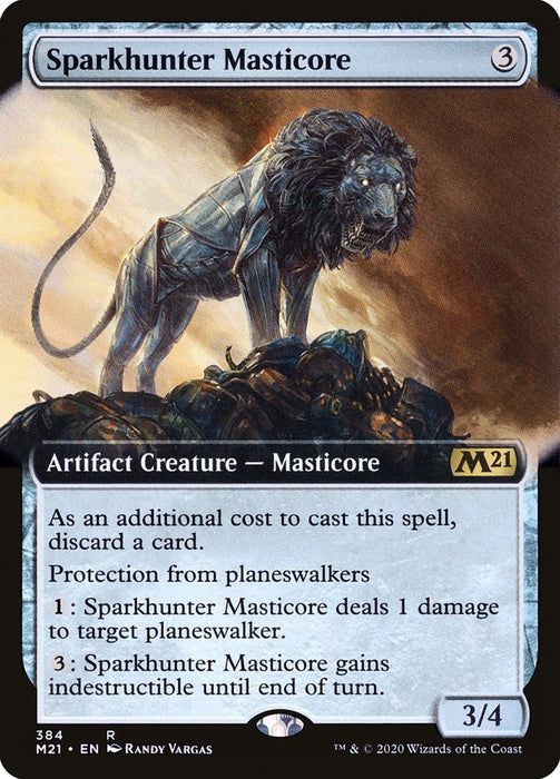 Sparkhunter Masticore (Extended) [Core Set 2021]