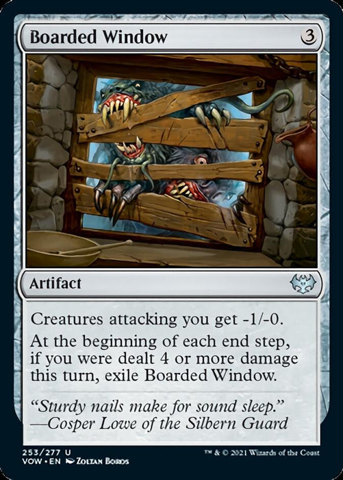 Boarded Window [Innistrad: Crimson Vow]