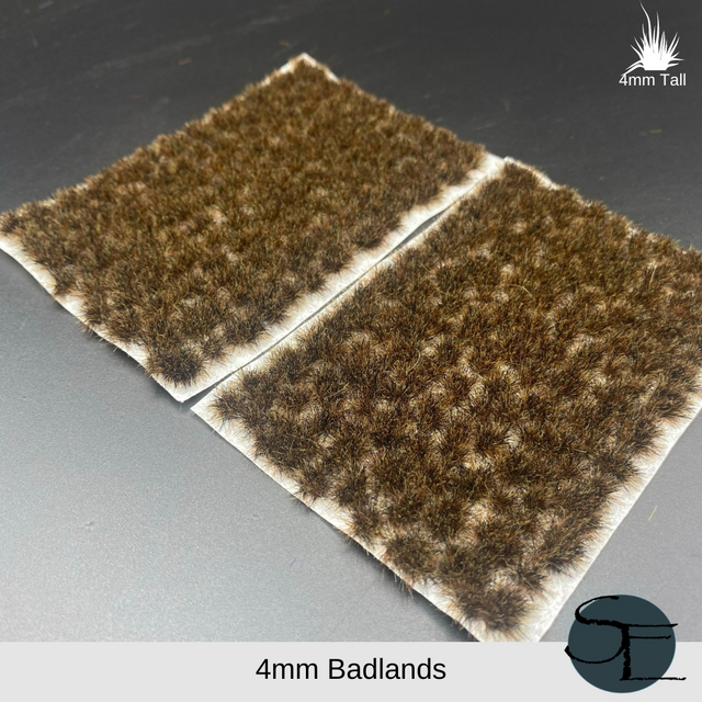 Shadow's Edge Tufts - 4mm Micro Self-Adhesive Tufts: Badlands