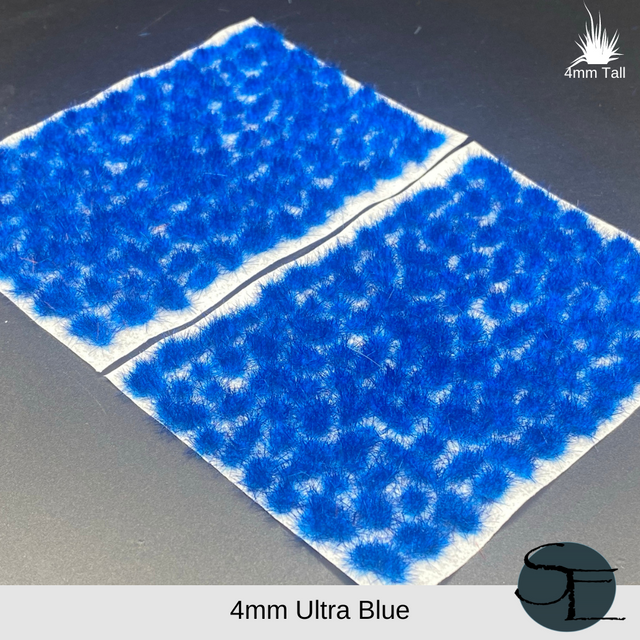 Shadow's Edge Tufts - 4mm Micro Self-Adhesive Tufts: Ultra Blue