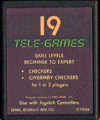 Checkers [Tele Games] - Atari 2600