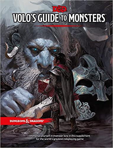 D&D 5th Edition Book: Volo's Guide to Monsters