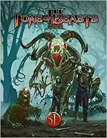 D&D 5th Edition Book: Tome of Beasts III