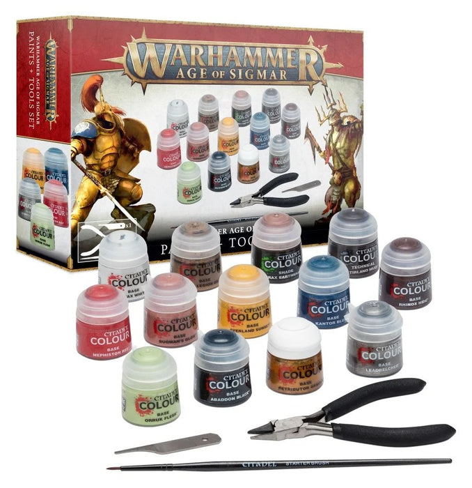 Age of Sigmar - Paints + Tools