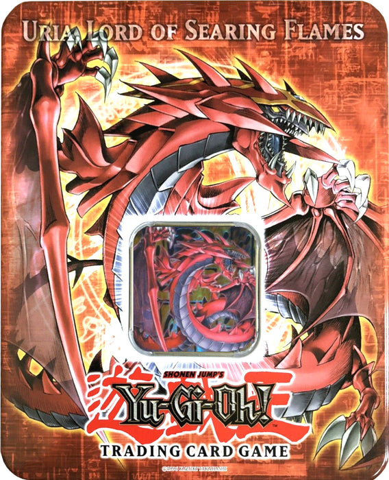 Collectible Tin Display (Hamon, Lord of Striking Thunder/Shining Flare Wingman/Uria, Lord of Searing Flames)