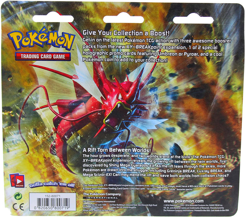 XY: BREAKpoint - 3-Pack Blister Pack (Pyroar)