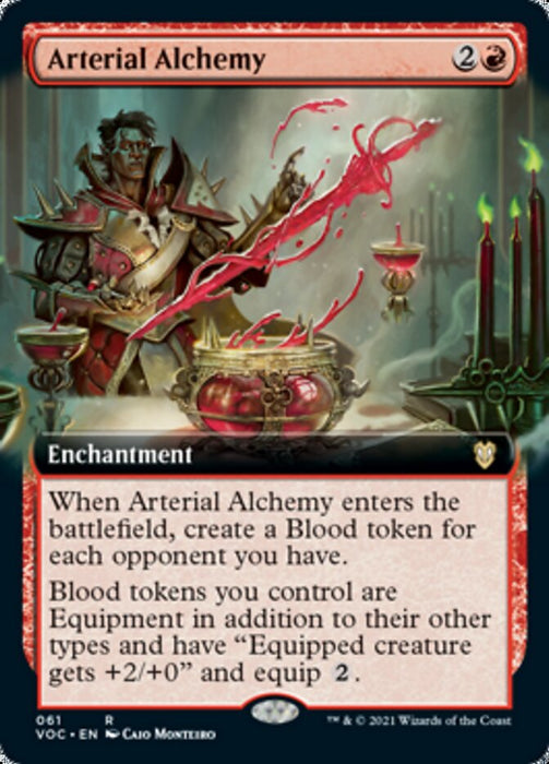 Arterial Alchemy (Extended) [Innistrad: Crimson Vow Commander]