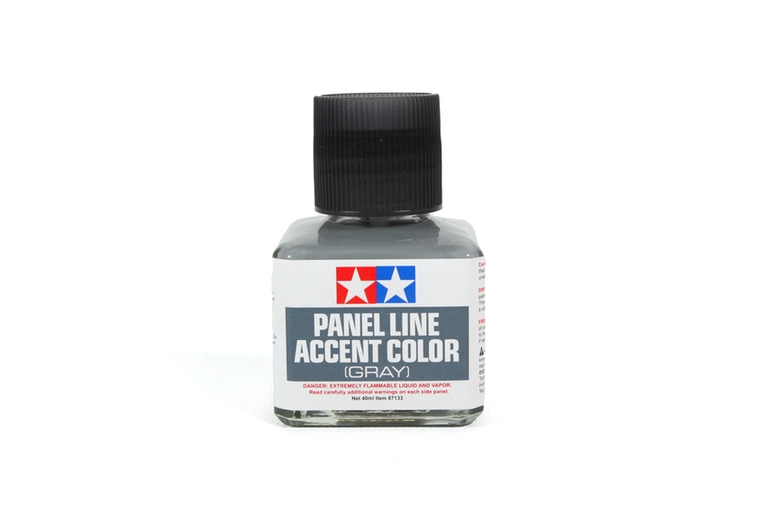 Tamiya Supplies - Panel Line Accent Color: Gray