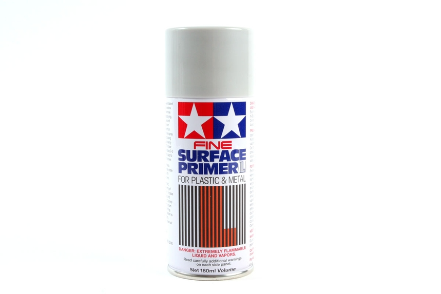 Tamiya Supplies - Surface Primer: Grey (180 ml)