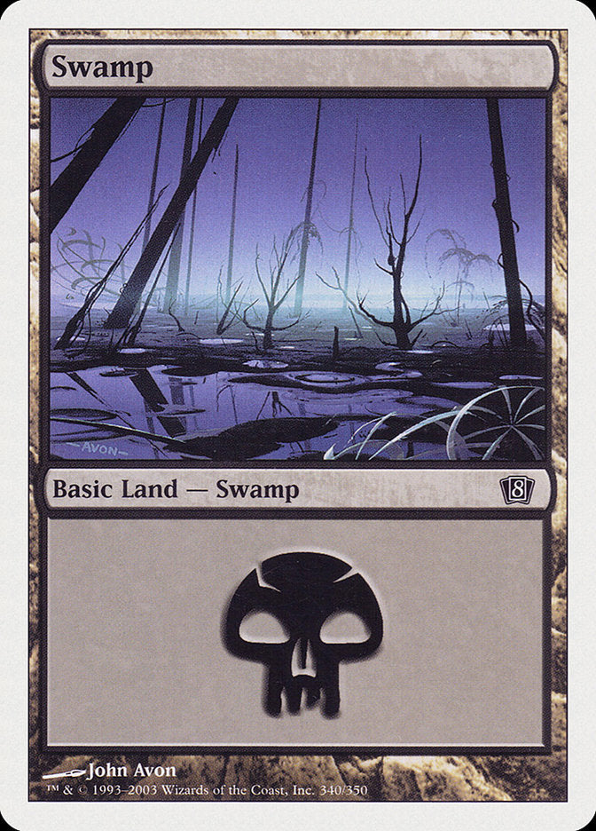 Swamp (340) [Eighth Edition]