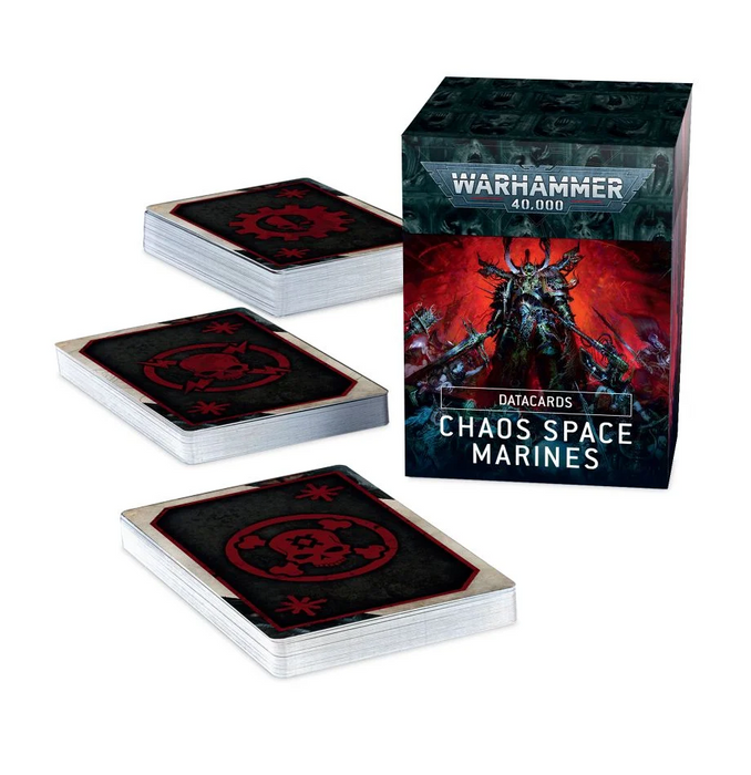 Chaos Space Marines - Datacards