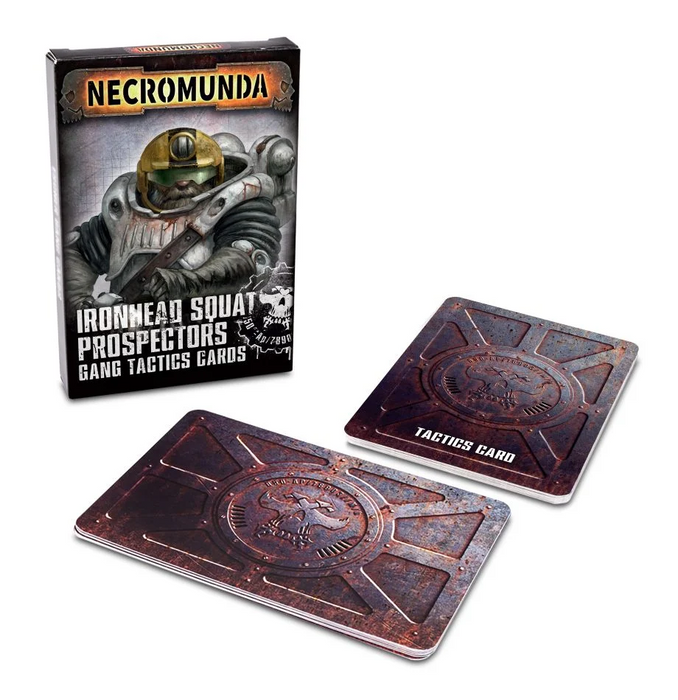 Necromunda - Ironhead Squat Prospectors Gang Tactics Cards