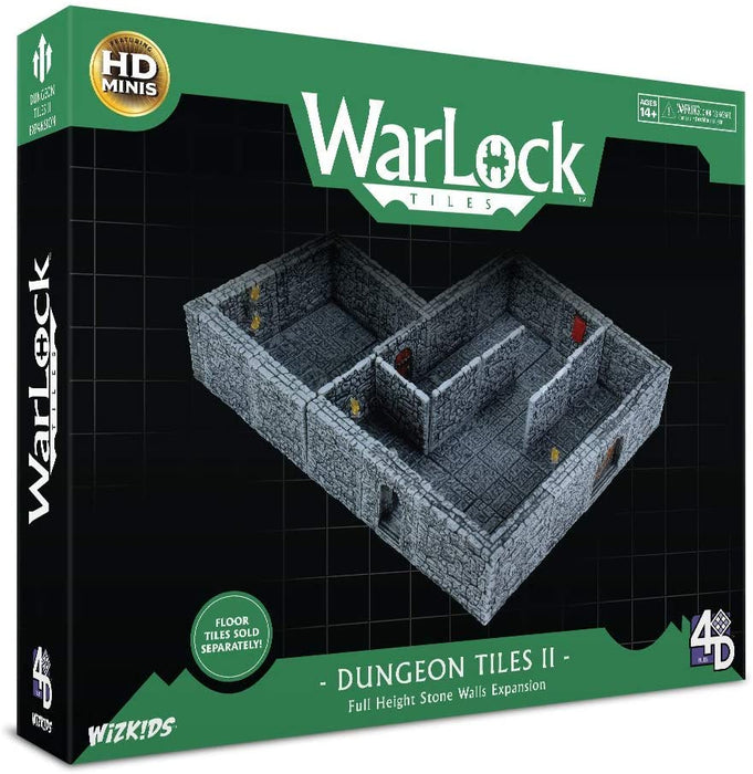 Warlock Tiles: Dungeon Tiles II - Full Height Stone Walls Expansion