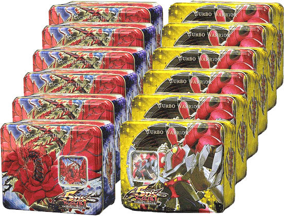 Collectible Tin Display (Black Rose Dragon/Turbo Warrior)