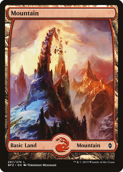 Mountain (267) [Battle for Zendikar]