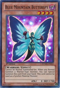 Blue Mountain Butterspy [NUMH-EN012] Super Rare