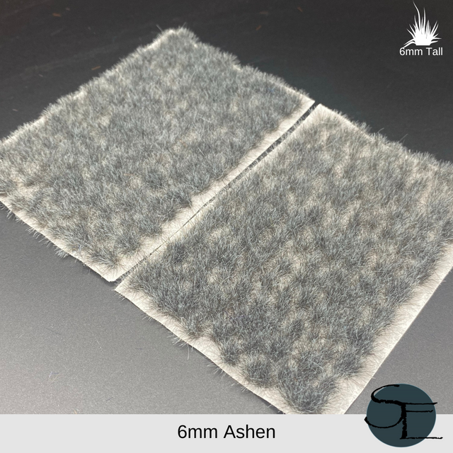 Shadow's Edge Tufts - 6mm Micro Self-Adhesive Tufts: Ashen