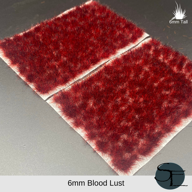 Shadow's Edge Tufts - 6mm Micro Self-Adhesive Tufts: Bloodlust