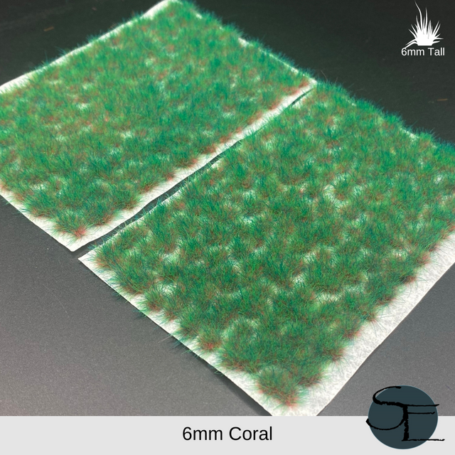 Shadow's Edge Tufts - 6mm Micro Self-Adhesive Tufts: Coral